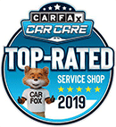 CARFAX Top Rated Service Shop Logo